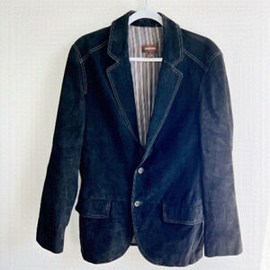 Danier | Black Suede Blazer Style Jacket